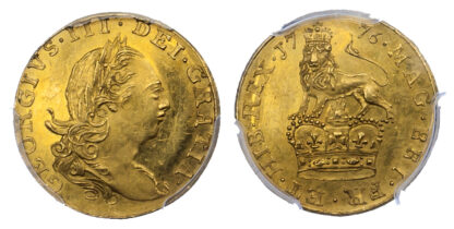1776 George III Proof Third Guinea WR137