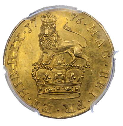 1776 George III Proof Third Guinea WR137