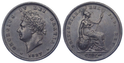 1827 George IV Penny