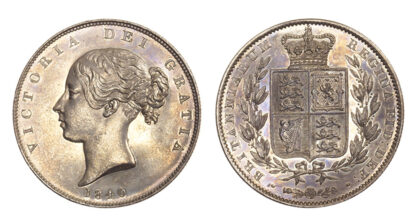 Victoria, Halfcrown, 1840