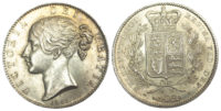 Victoria, Crown, 1845