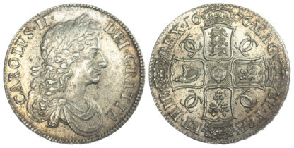 Charles II, Crown, 1676