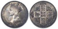 Victoria, Proof Crown, 1847
