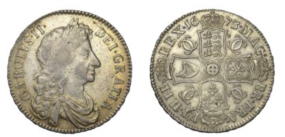 Charles II Halfcrown 1673