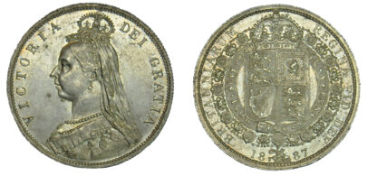 Victoria Halfcrown, 1887