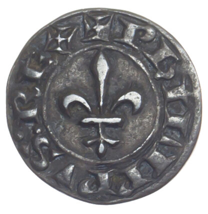 France, Philippe VI, Copper Piedfort Double Parisis
