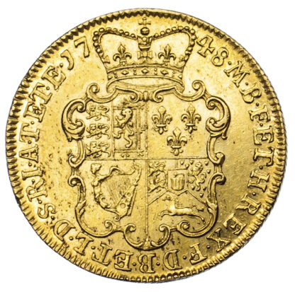 1748 George II Two Guineas