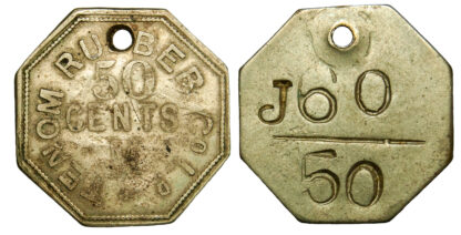 Netherlands East Indies, Tenom Rubber Co, 50 Cents Token