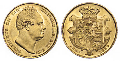 1832 William IIII Sovereign GEF