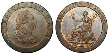 George III, Penny, 1797