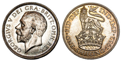 George V, Shilling, 1936