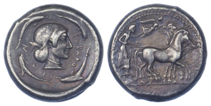 Sicily, Syracuse, Silver Tetradrachm