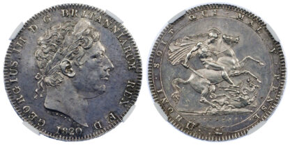 1820 LX George III Crown