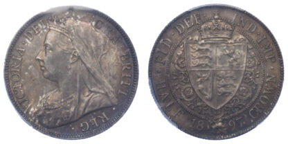 1897 Victoria Old Head Halfcrown