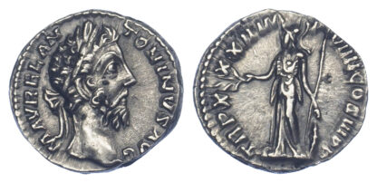 Marcus Aurelius, Silver Denarius