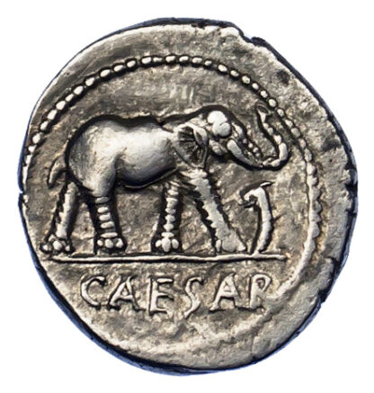 Julius Caesar, Silver Denarius