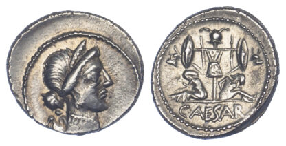 Julius Caesar, Silver Denarius