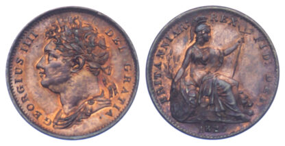 1825 George IV Farthing