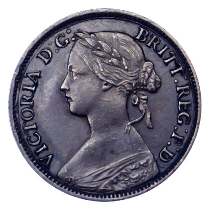 1860 Victoria Mule Farthing