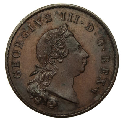 1790 Pattern Copper Droz Farthing