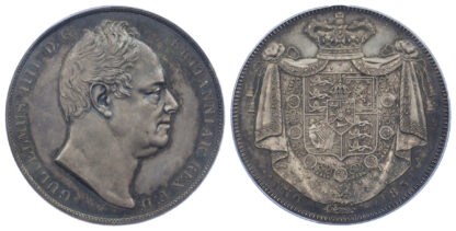 1831 William IV Crown As Struck Proof 64