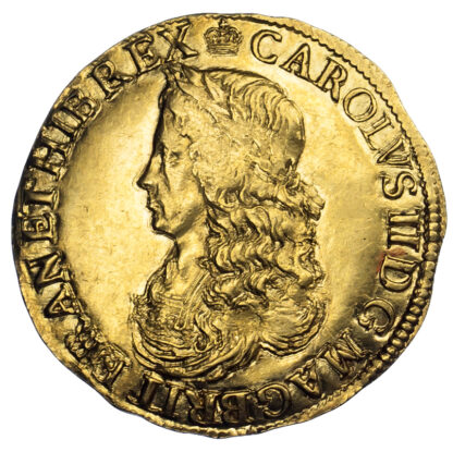 Charles II Hammered Issue Unite Without mark of value