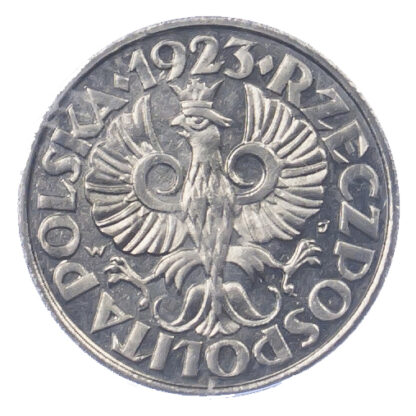Poland, Republic, proof nickel 20 Groszy, 1923