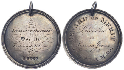 George IV, Infant Orphan Society Reward of Merit, 1833/34