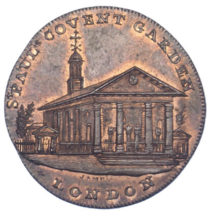 Middlesex, London, Skidmore, Halfpenny Token, 1795