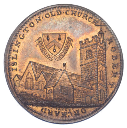 London, Soho, Skidmore, Halfpenny Token, 1798