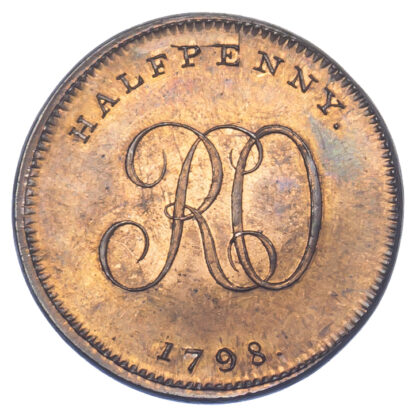 London, Soho, Skidmore, Halfpenny Token, 1798