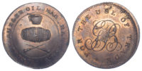 London, Hackney, G Butler, Skidmore, Halfpenny Token, 1796