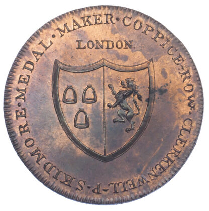 Middlesex, Brentford, Skidmore, Halfpenny Token, 1797
