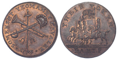 Somerset, County Issue, Yeomanry, Halfpenny Token, 1796