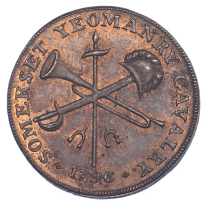 Somerset, County Issue, Yeomanry, Halfpenny Token, 1796