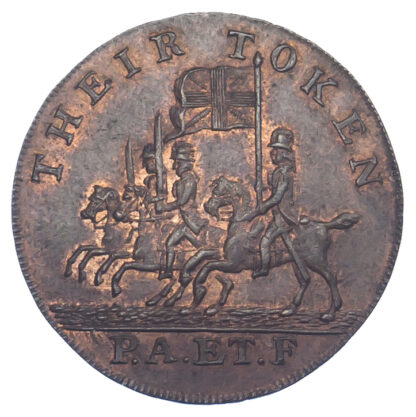 Somerset, County Issue, Yeomanry, Halfpenny Token, 1796
