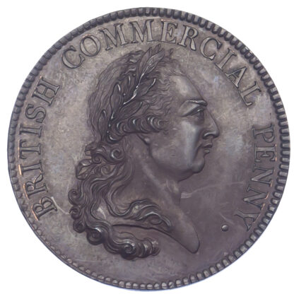 Non Local, Westwood, British Commercial Penny Token, 1797