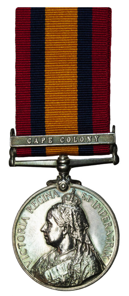 QSA, 3rd type, one clasp, Cape Colony, to Private J. Morton