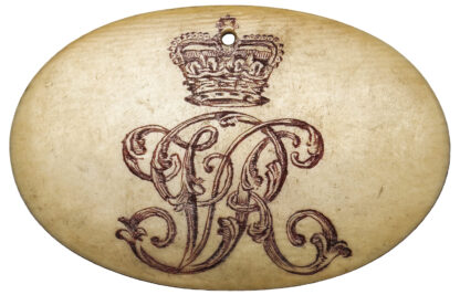Victoria, Ivory Pass for Archbishop of Canterbury, c.1870's