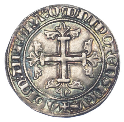 Italy, Papal States, John XXII, Silver Gros