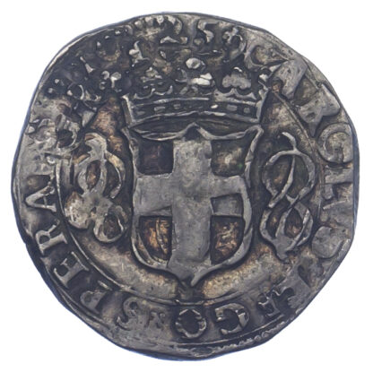 Italy, Savoy, Carlo Emanuele I, Silver 6 Soldi, 1629