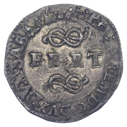 Italy, Savoy, Carlo Emanuele I, Silver 6 Soldi, 1629