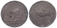 Sierra Leone, Pattern or impaired Proof Dollar, 1791