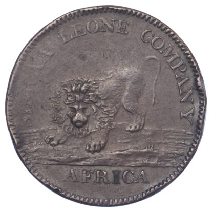 Sierra Leone, Pattern or impaired Proof Dollar, 1791