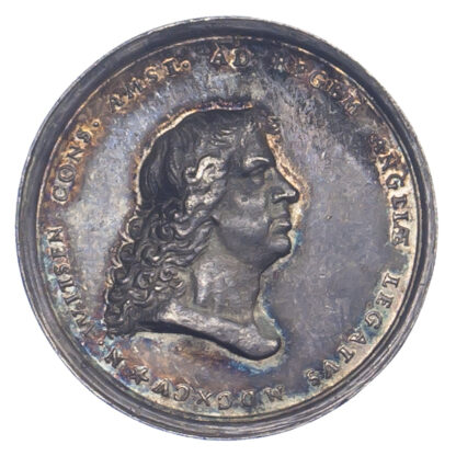 William III, Nicholas Witsen, Silver Medal, 1695
