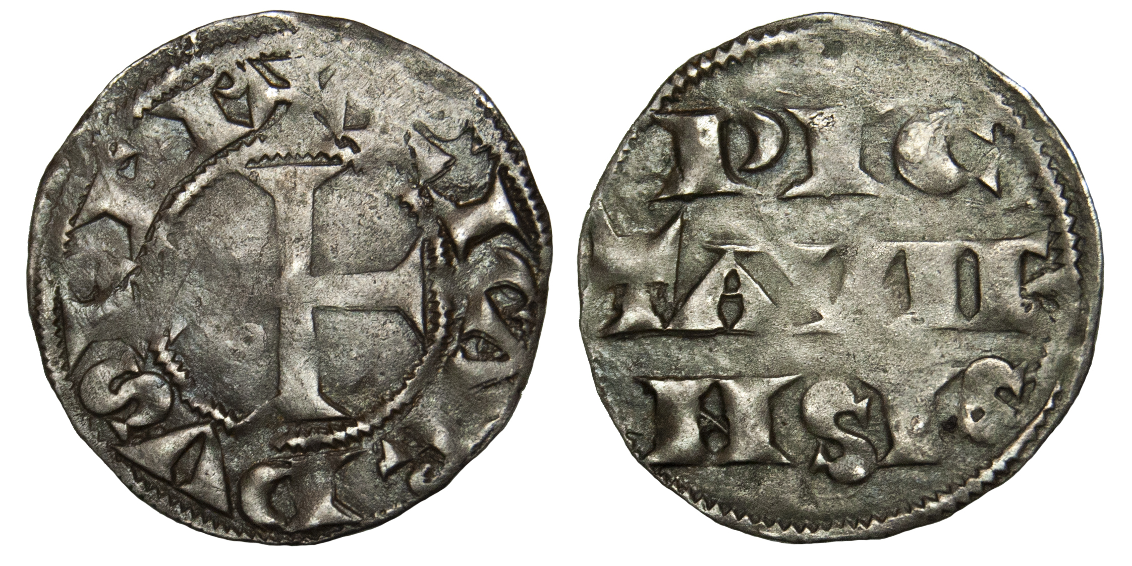 France, Anglo-Gallic, Richard the Lionheart, Silver Denier