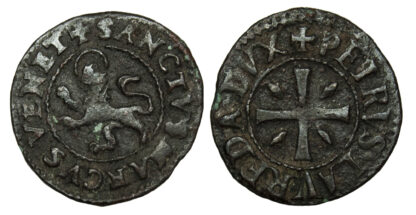 Italy, Venice (for Cyprus), Pietro Loredan, Copper 4 Carzie