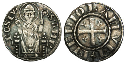 Italy, Milan, 1st Republic, Ambrosino Ridotto (8 Denari)