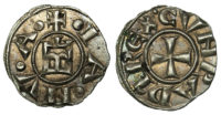 Italy, Genoa, 1st Republic, Silver Denaro