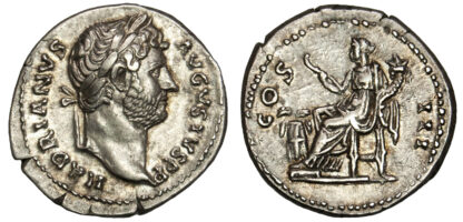 Hadrian, Silver Denarius